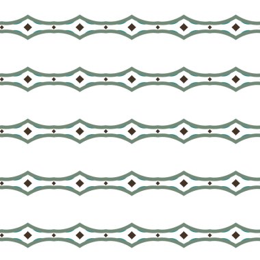 Geometrik şekilli kusursuz desen, vektör illüstrasyonu