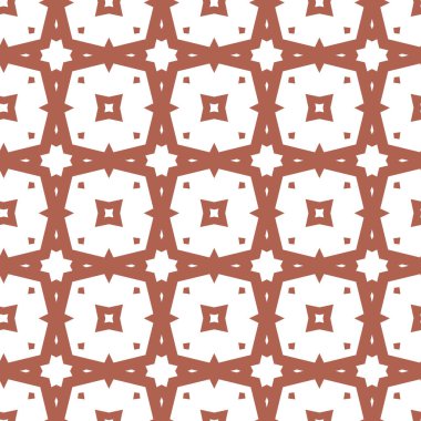 Geometrik şekilli kusursuz desen vektör çizimi