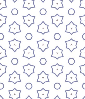 Geometrik şekilli kusursuz desen vektör çizimi