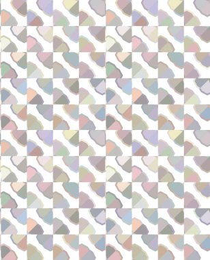 Geometrik şekilli kusursuz desen vektör çizimi