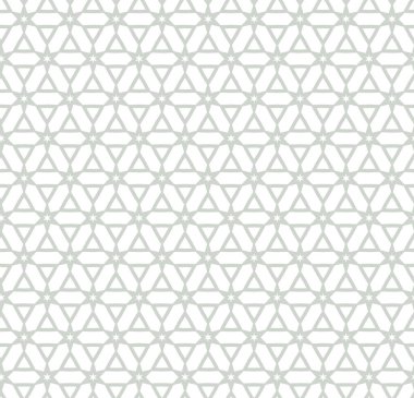 Geometrik şekilli kusursuz desen, vektör illüstrasyonu