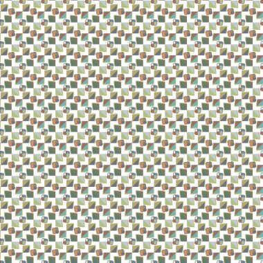 Geometrik şekilli kusursuz desen vektör çizimi