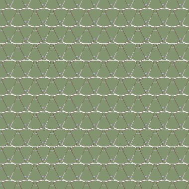 Geometrik şekilli kusursuz desen, vektör illüstrasyonu