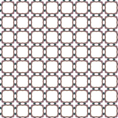 Geometrik şekilli kusursuz desen vektör çizimi