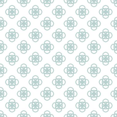 Geometrik şekilli kusursuz desen, vektör illüstrasyonu