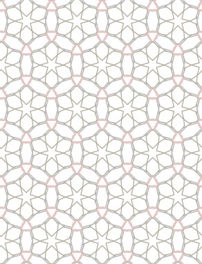 Geometrik şekilli kusursuz desen vektör çizimi