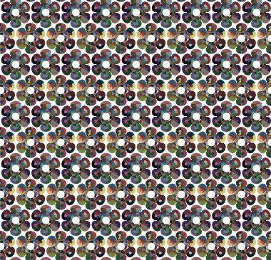 Geometrik şekilli kusursuz desen vektör çizimi