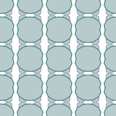 Geometrik şekilli kusursuz desen vektör çizimi