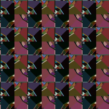 Kusursuz geometrik süs deseni. soyut arkaplan.