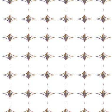 Geometrik şekilli kusursuz desen vektör çizimi