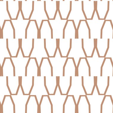 Geometrik şekilli kusursuz desen, vektör illüstrasyonu