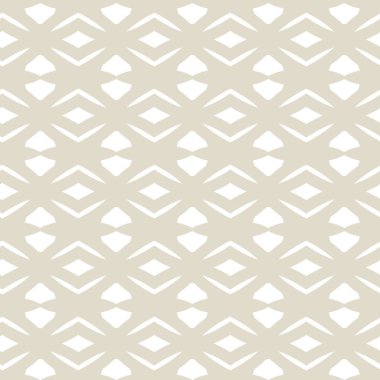 Geometrik şekilli kusursuz desen, vektör illüstrasyonu