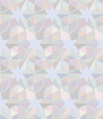 Geometrik şekilli kusursuz desen vektör çizimi