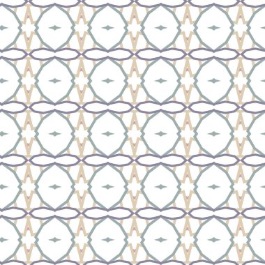 Geometrik şekilli kusursuz desen, vektör illüstrasyonu