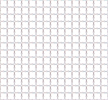 Geometrik şekilli kusursuz desen, vektör illüstrasyonu