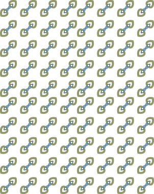 Geometrik şekilli kusursuz desen, vektör illüstrasyonu