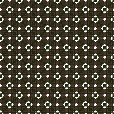 Geometrik şekilli kusursuz desen vektör çizimi