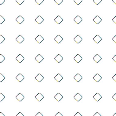 Geometrik şekilli kusursuz desen, vektör illüstrasyonu