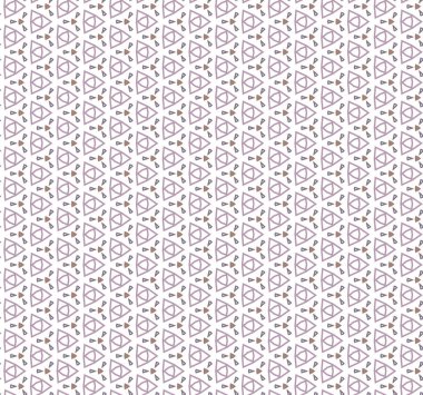 Geometrik şekilli kusursuz desen vektör çizimi