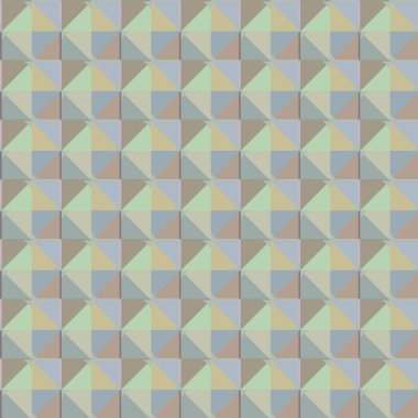 Geometrik şekilli kusursuz desen vektör çizimi