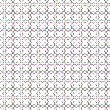 Geometrik şekilli kusursuz desen, vektör illüstrasyonu