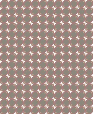 Geometrik şekilli kusursuz desen vektör çizimi
