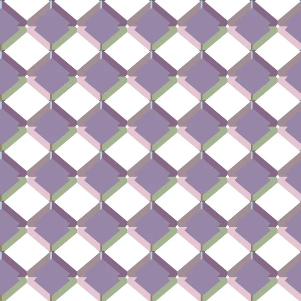 Patrón Ornamental Geométrico Sin Costuras Fondo Abstracto — Vector de stock