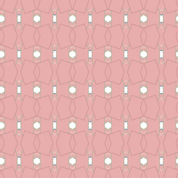 Nahtloses Muster Mit Geometrischen Formen Vektorillustration — Stockvektor