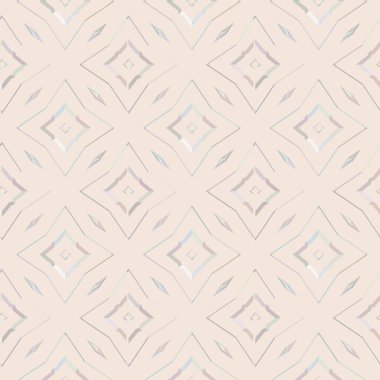 Geometrik şekilli kusursuz desen vektör çizimi