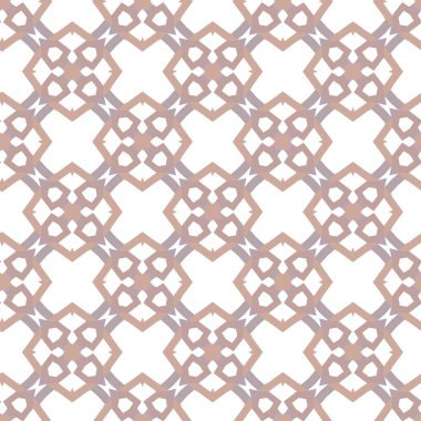 Geometrik şekilli kusursuz desen, vektör illüstrasyonu