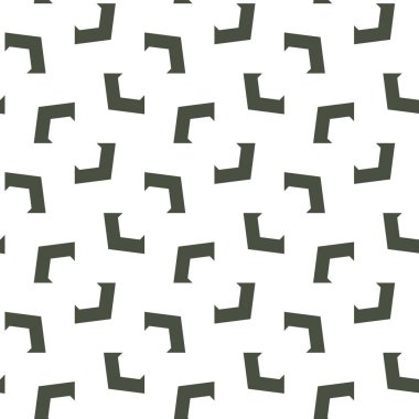 Geometrik şekilli kusursuz desen vektör çizimi