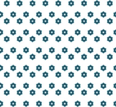 Geometrik şekilli kusursuz desen, vektör illüstrasyonu