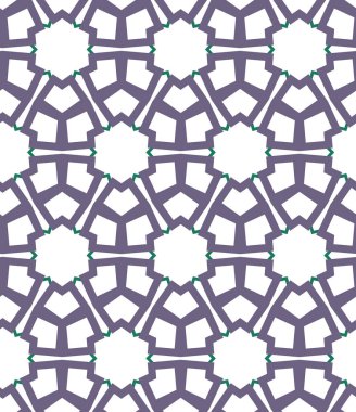 Geometrik şekilli kusursuz desen, vektör illüstrasyonu