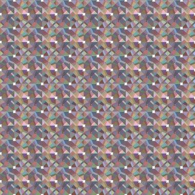 Geometrik şekilli kusursuz desen, vektör illüstrasyonu