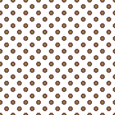 Geometrik şekilli kusursuz desen, vektör illüstrasyonu