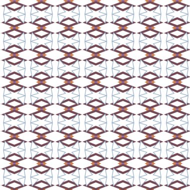 Geometrik şekilli kusursuz desen vektör çizimi
