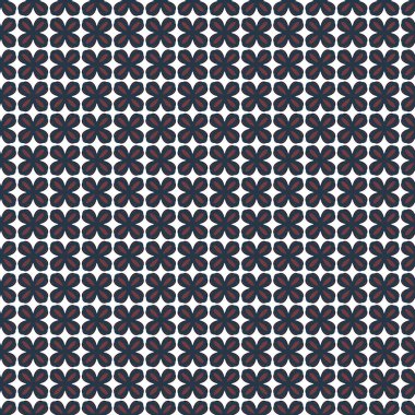 Geometrik şekilli kusursuz desen, vektör illüstrasyonu