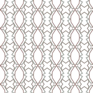 Geometrik şekilli kusursuz desen, vektör illüstrasyonu