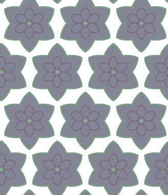 Geometrik şekilli kusursuz desen vektör çizimi