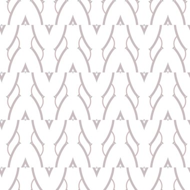 Geometrik şekilli kusursuz desen, vektör illüstrasyonu