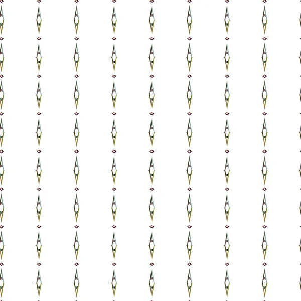 Nahtloses Muster Mit Geometrischen Formen Vektorillustration — Stockvektor