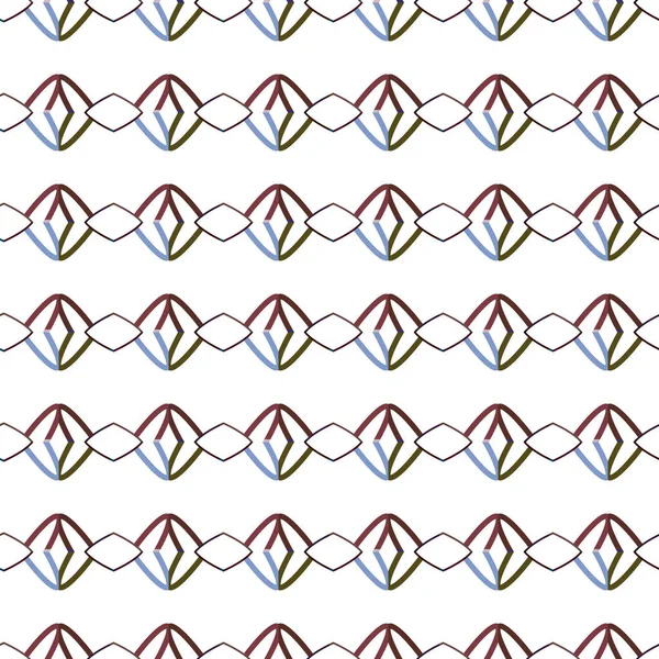 Απρόσκοπτη Μοτίβο Γεωμετρικά Σχήματα Διανυσματική Απεικόνιση — Διανυσματικό Αρχείο