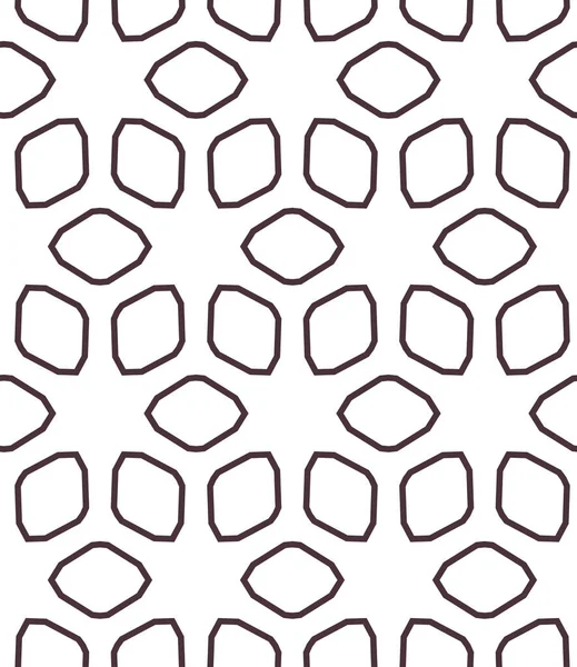 Patrón Ornamental Geométrico Sin Costuras Fondo Abstracto — Archivo Imágenes Vectoriales