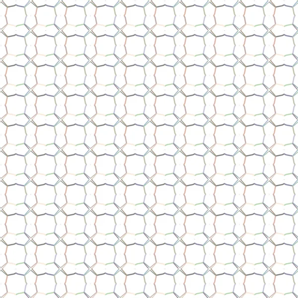 Nahtlose Muster Mit Geometrischen Formen Vektorillustration — Stockvektor