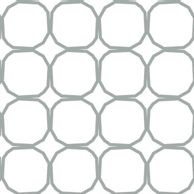 Geometrik şekilli kusursuz desen, vektör illüstrasyonu