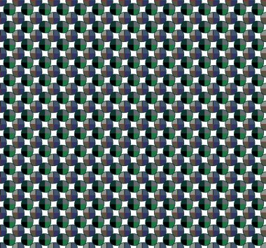 Geometrik şekilli kusursuz desen, vektör illüstrasyonu