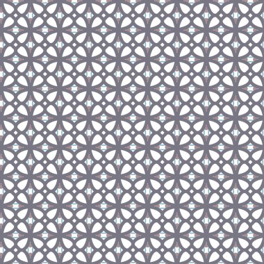 Geometrik şekilli kusursuz desen, vektör illüstrasyonu