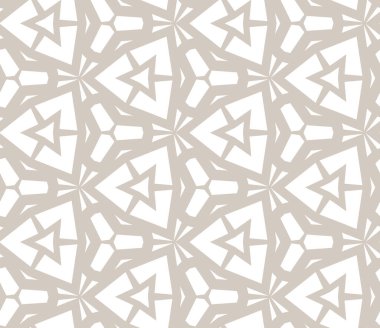 Geometrik şekilli kusursuz desen, vektör illüstrasyonu