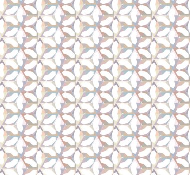 Geometrik şekilli kusursuz desen, vektör illüstrasyonu