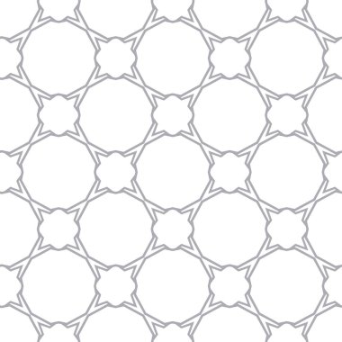 Geometrik şekilli kusursuz desen vektör çizimi